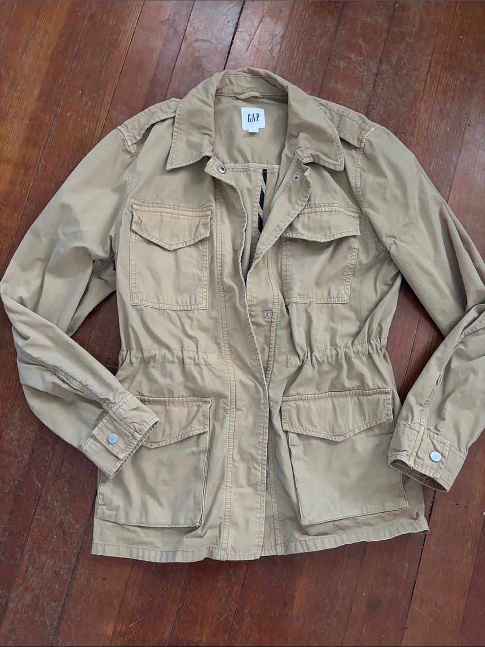 GAP Women's Khaki Field Utility Jacket
